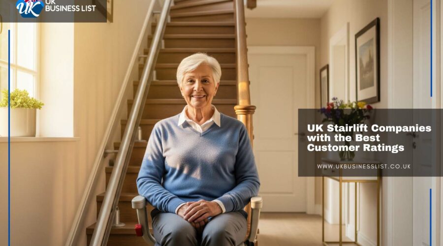 4 UK Stairlift Companies with top Customer Ratings