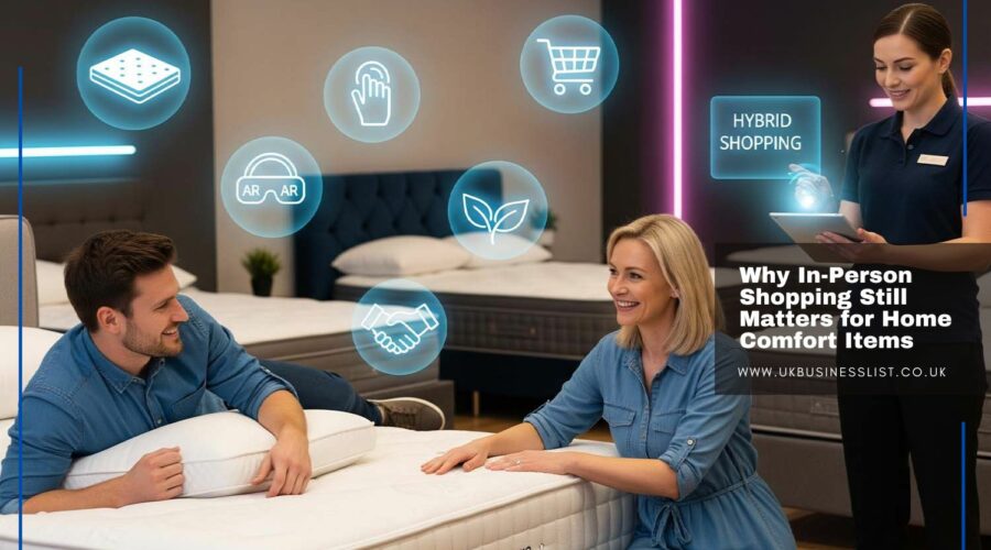 Why In-Person Shopping Still Matters for Home Comfort Items