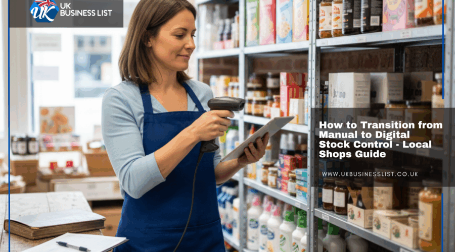 How to Transition from Manual to Digital Stock Control – Local Shops Guide