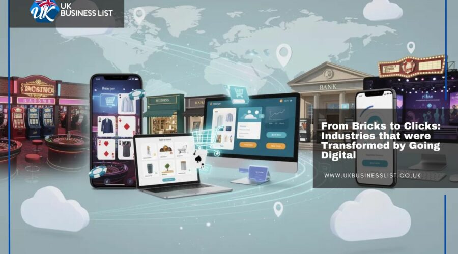 From Bricks to Clicks: Industries that were Transformed by Going Digital