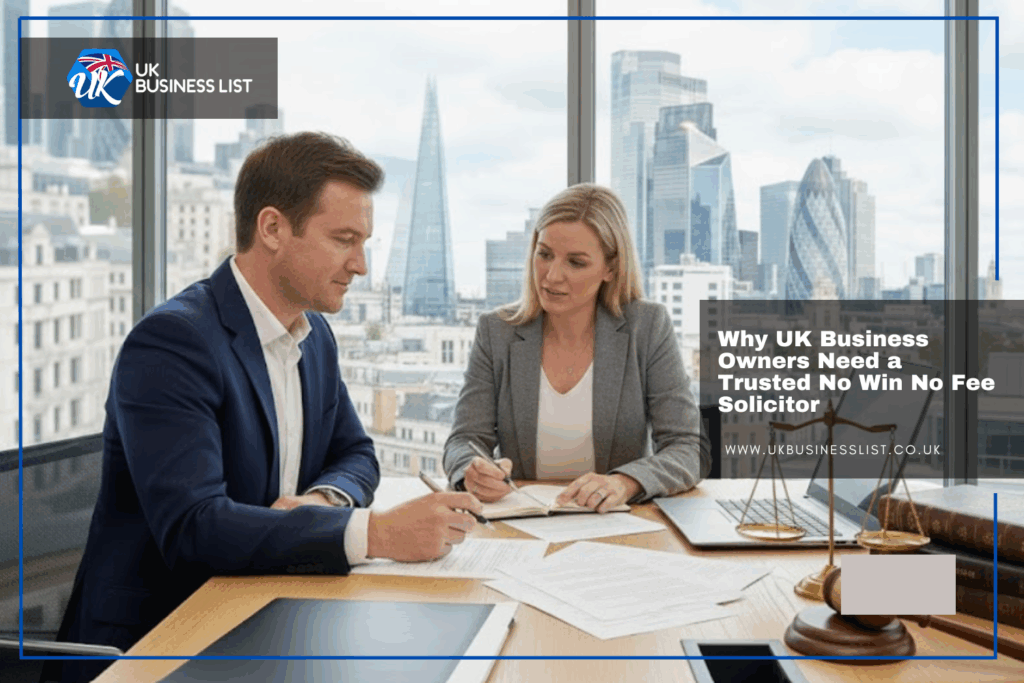 Why UK Business Owners Need a Trusted No Win No Fee Solicitor