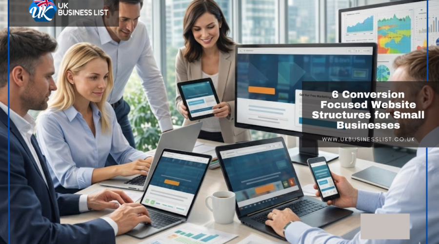 6 Conversion Focused Website Structures for Small Businesses