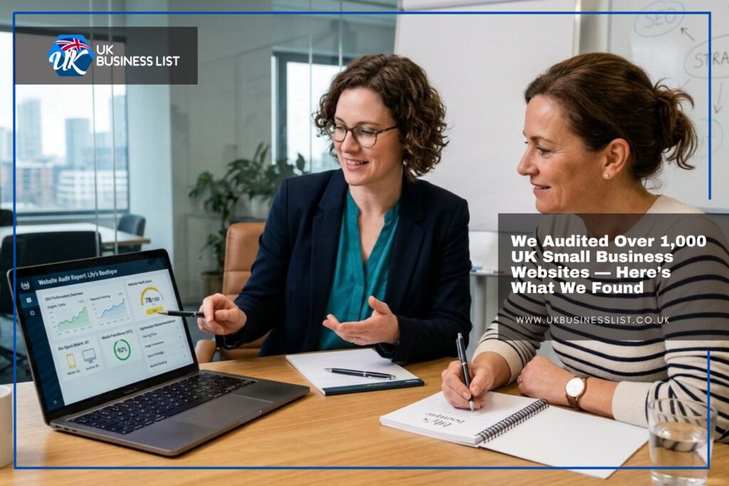 We Audited Over 1,000 UK Small Business Websites — Here’s What We Found