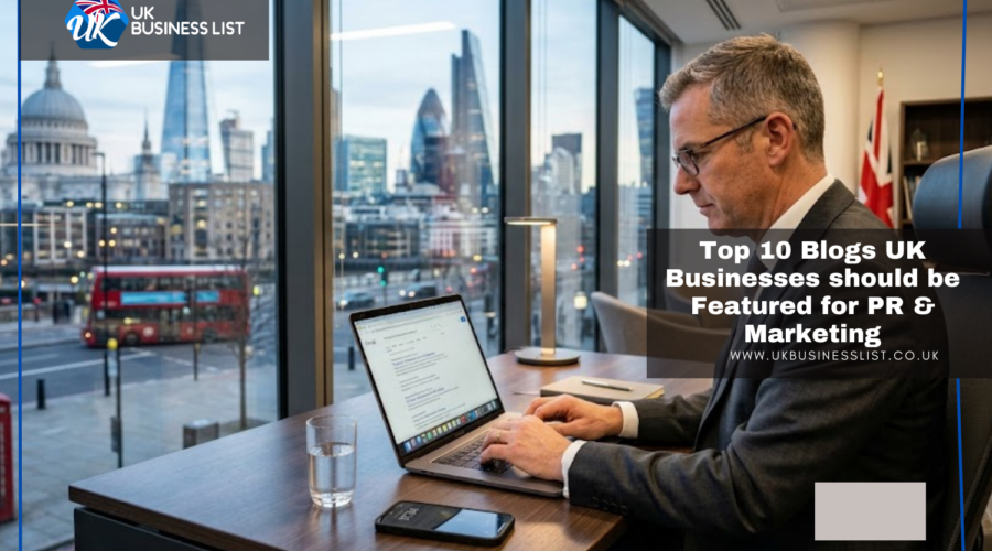 Top 10 Blogs UK Businesses should be Featured for PR & Marketing