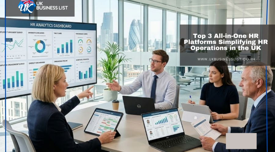 Top 3 All-in-One HR Platforms Simplifying HR Operations in the UK