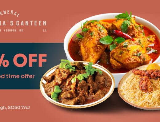 General Bilimoria’s Canteen | Indian Food Delivery in Eastleigh SO50 7AJ
