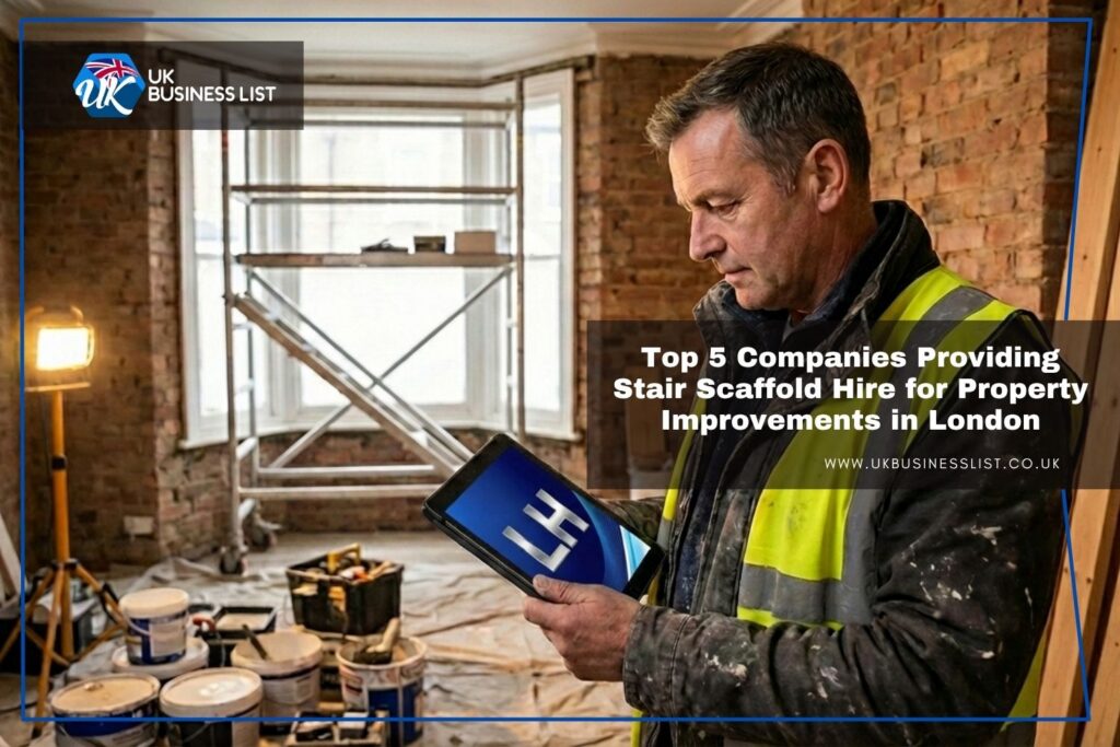 Top 5 Companies Providing Stair Scaffold Hire for Property Improvements in London