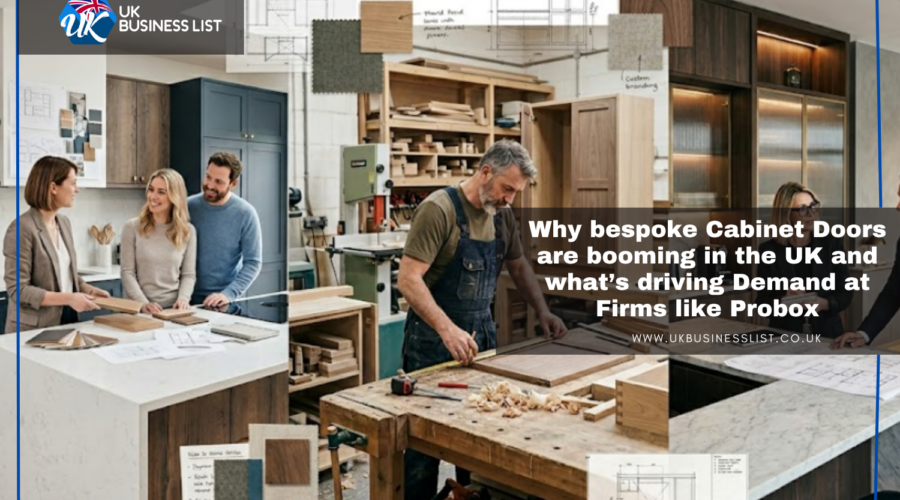 Why bespoke Cabinet Doors are booming in the UK and what’s driving Demand at Firms like Probox