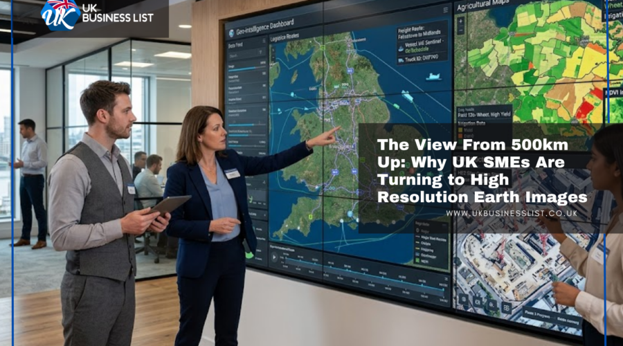 The View From 500km Up: Why UK SMEs Are Turning to High Resolution Earth Images 