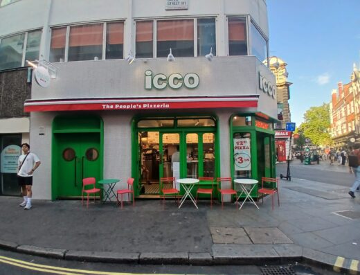 ICCO Pizza in Soho