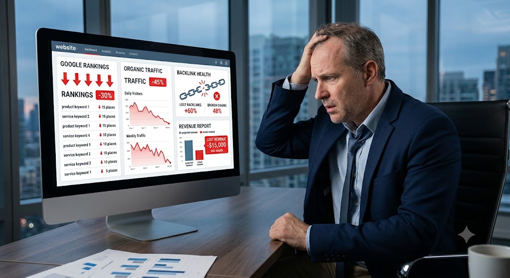 website-analytics-dashboard-showing-declining-google-rankings