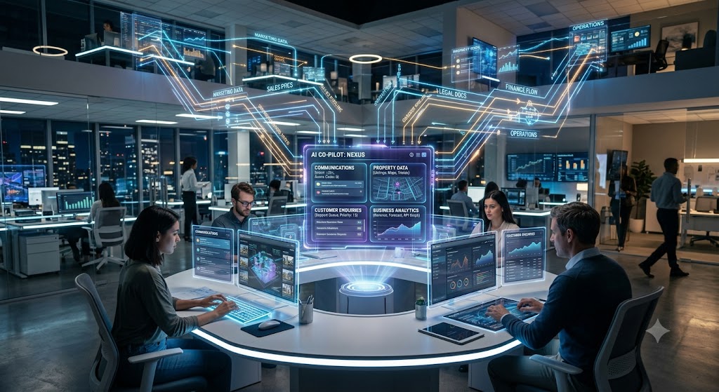 AI-assistant-helping-employees-manage-communications-data-and-customer-enquiries.