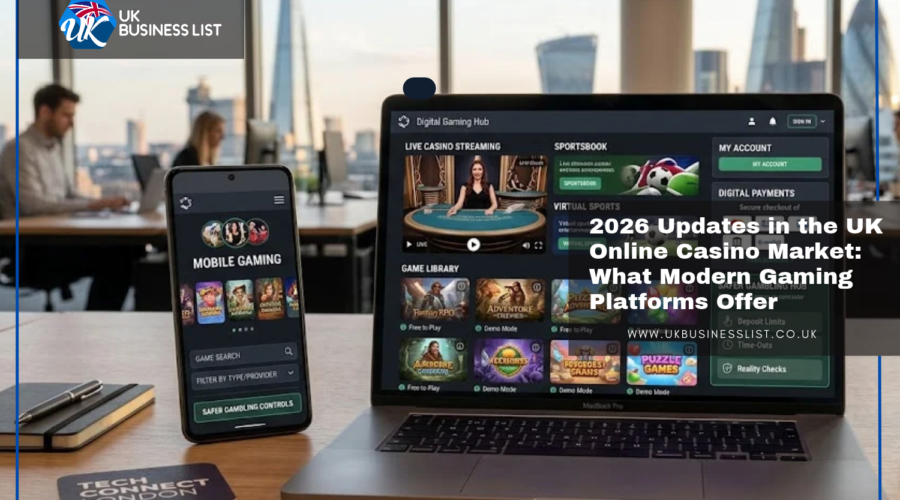 2026 Updates in the UK Online Casino Market: What Modern Gaming Platforms Offer