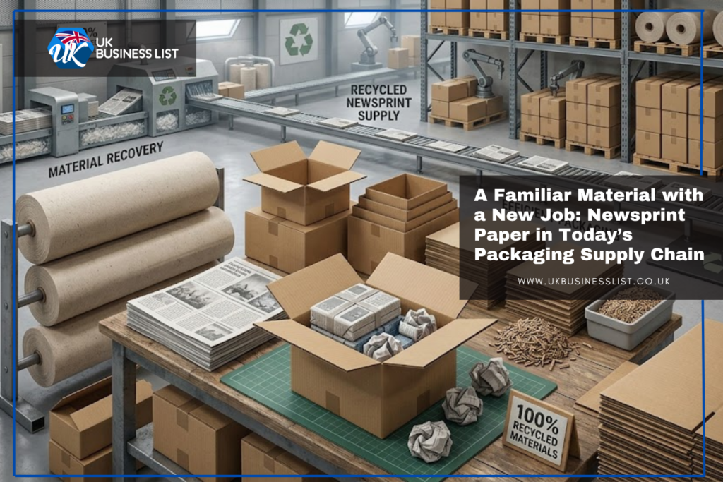 A Familiar Material with a New Job: Newsprint Paper in Today’s Packaging Supply Chain