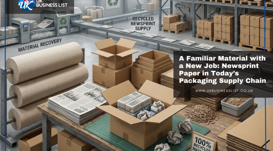 A Familiar Material with a New Job: Newsprint Paper in Today’s Packaging Supply Chain