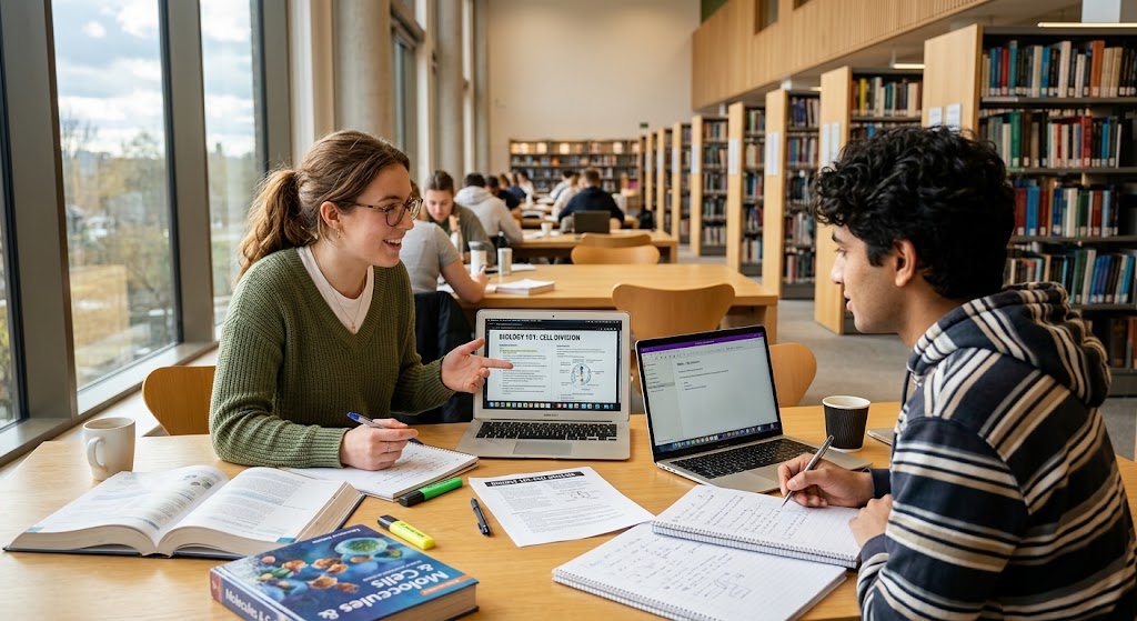 student-tutor-helping-another-student-study-in-a-campus-library