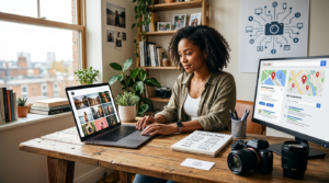 Photographer-building-portfolio-website-for-search-optimization
