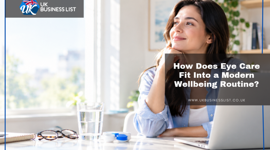 How Does Eye Care Fit Into a Modern Wellbeing Routine?